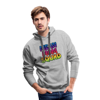 MEAN MOM SQUAD Colorful | Men's Premium Hoodie - heather grey