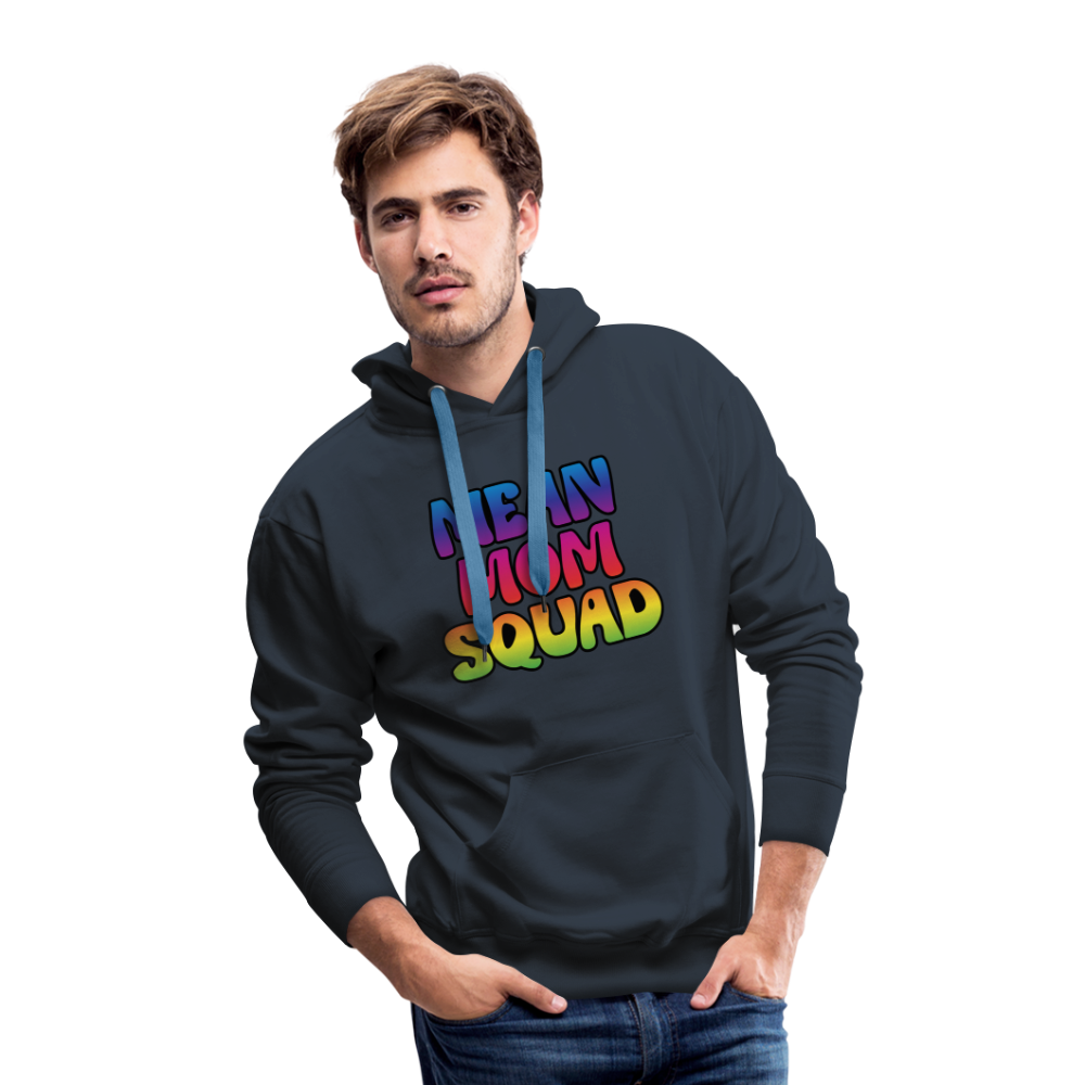 MEAN MOM SQUAD Colorful | Men's Premium Hoodie - navy