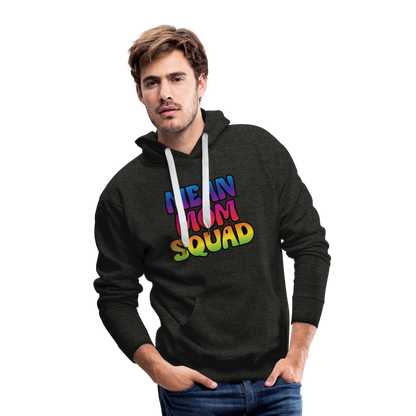 MEAN MOM SQUAD Colorful | Men's Premium Hoodie - charcoal grey