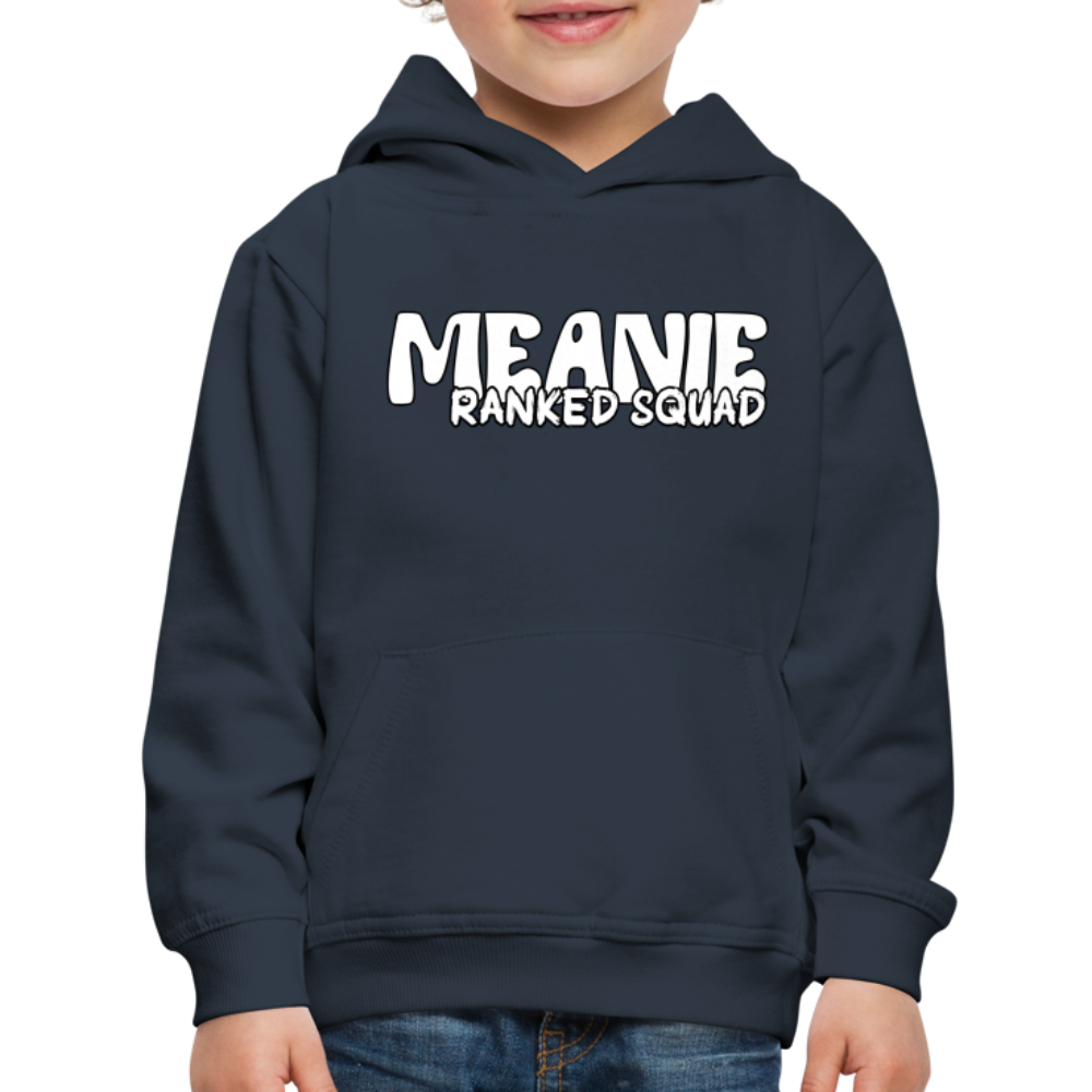 Meanie Ranked SQUAD | Youth Premium Hoodie - navy