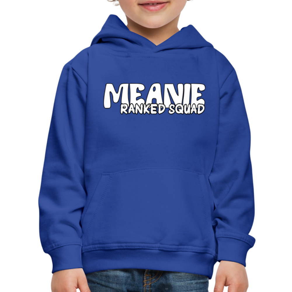 Meanie Ranked SQUAD | Youth Premium Hoodie - royal blue