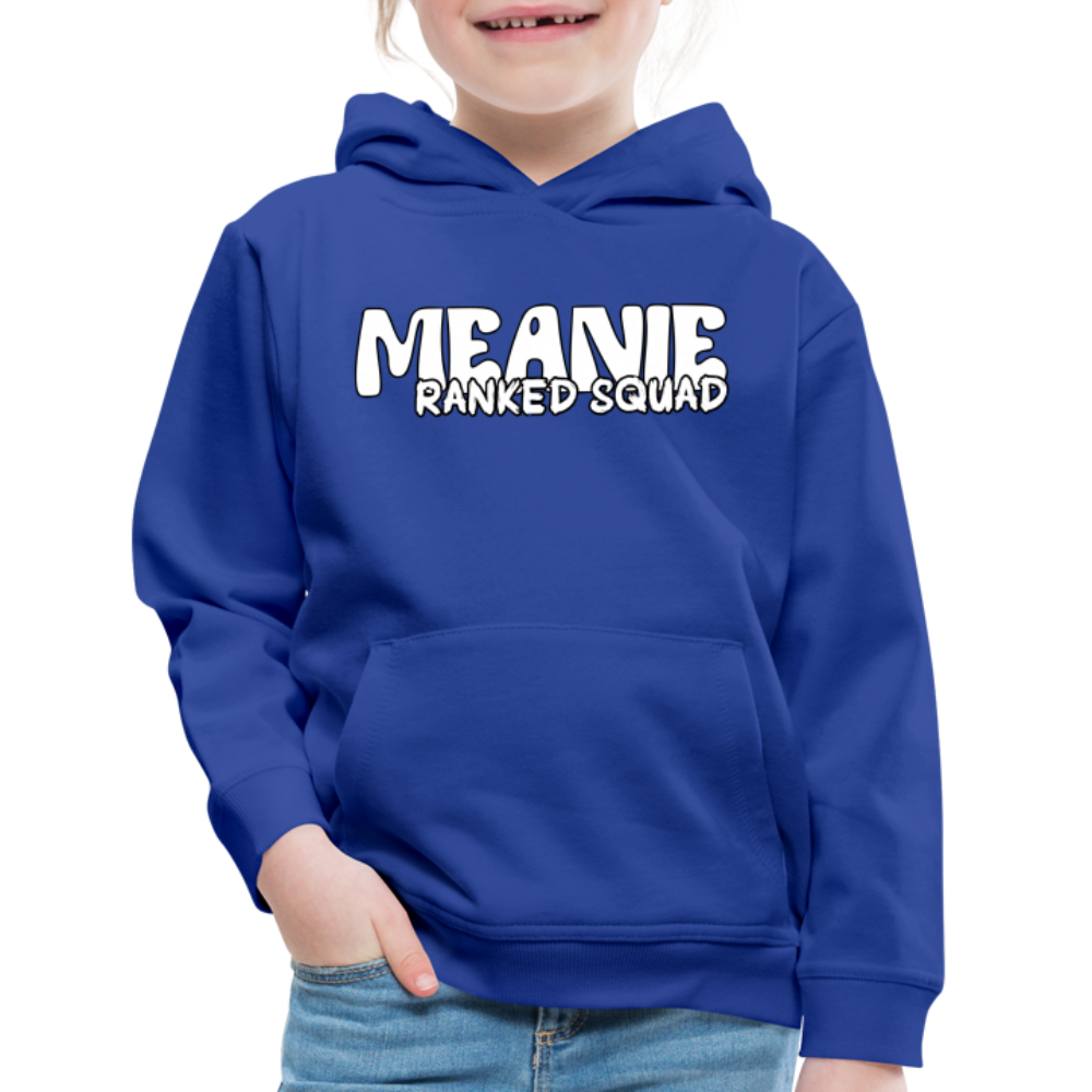 Meanie Ranked SQUAD | Youth Premium Hoodie - royal blue