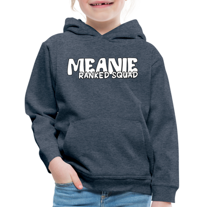 Meanie Ranked SQUAD | Youth Premium Hoodie - heather denim