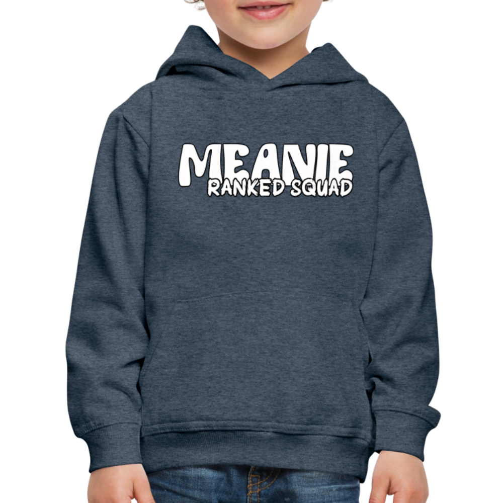 Meanie Ranked SQUAD | Youth Premium Hoodie - heather denim