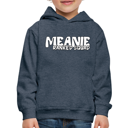 Meanie Ranked SQUAD | Youth Premium Hoodie - heather denim