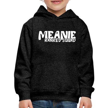 Meanie Ranked SQUAD | Youth Premium Hoodie - charcoal grey