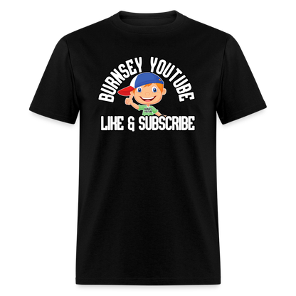 Burnsey YouTube | Super-Soft Gamer Shirt - black