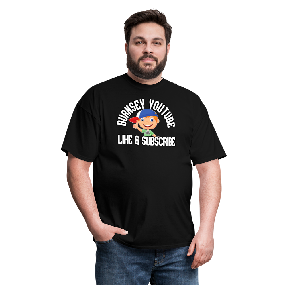 Burnsey YouTube | Super-Soft Gamer Shirt - black