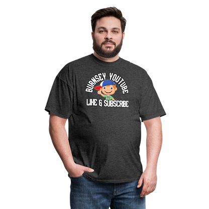 Burnsey YouTube | Super-Soft Gamer Shirt - heather black