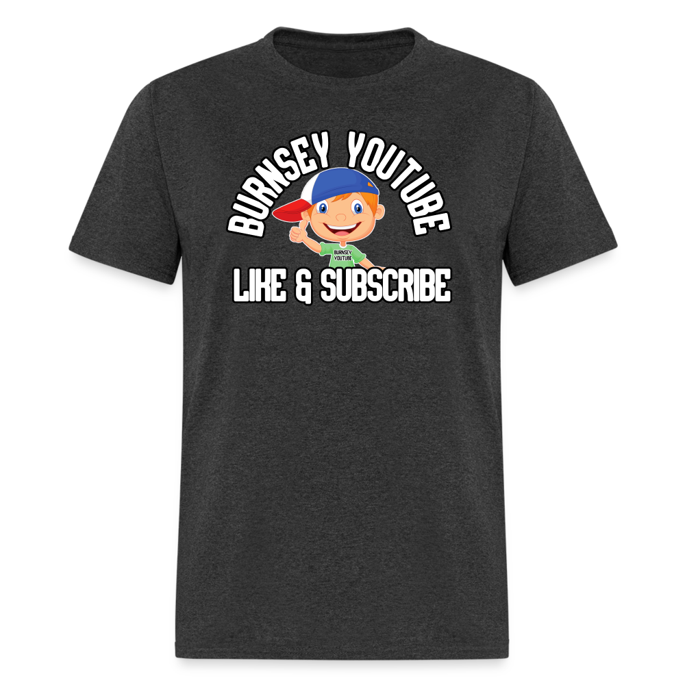 Burnsey YouTube | Super-Soft Gamer Shirt - heather black