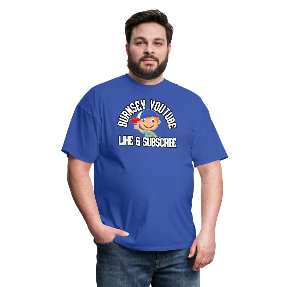 Burnsey YouTube | Super-Soft Gamer Shirt - royal blue