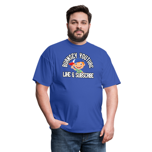 Burnsey YouTube | Super-Soft Gamer Shirt - royal blue