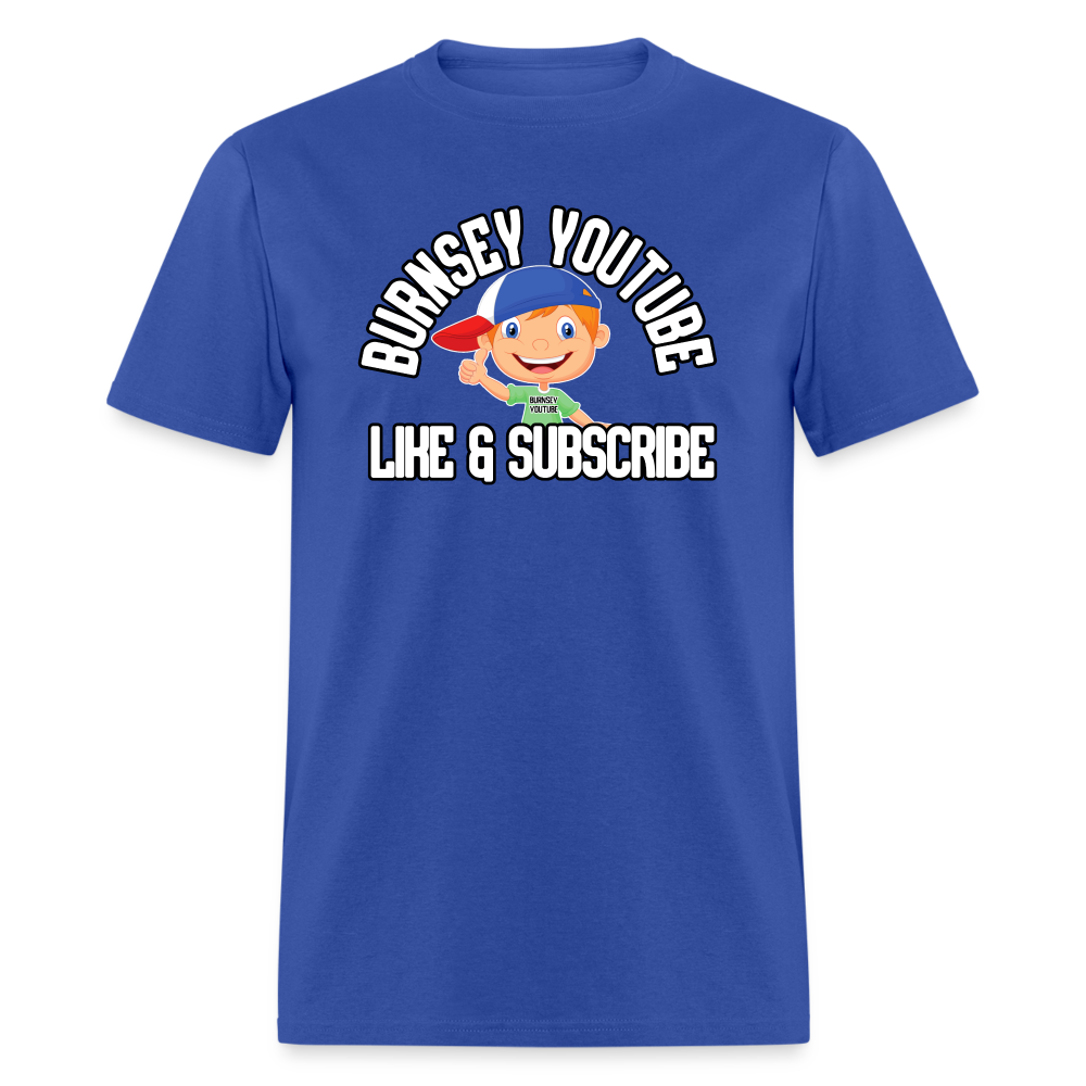 Burnsey YouTube | Super-Soft Gamer Shirt - royal blue