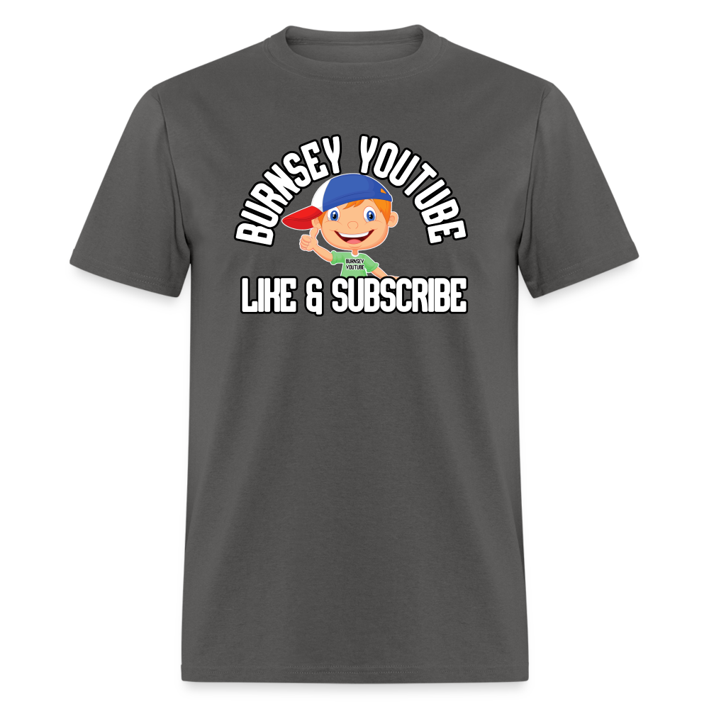 Burnsey YouTube | Super-Soft Gamer Shirt - charcoal