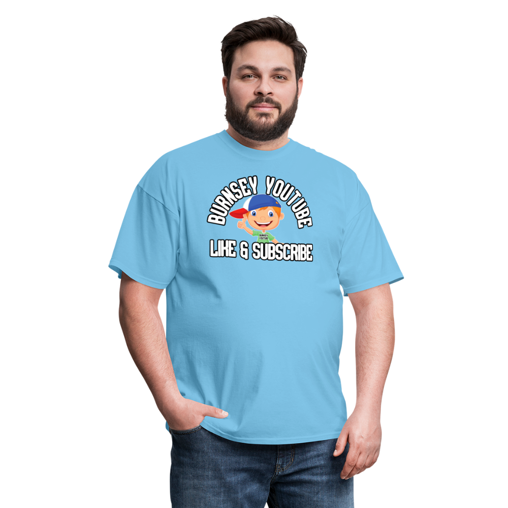 Burnsey YouTube | Super-Soft Gamer Shirt - aquatic blue