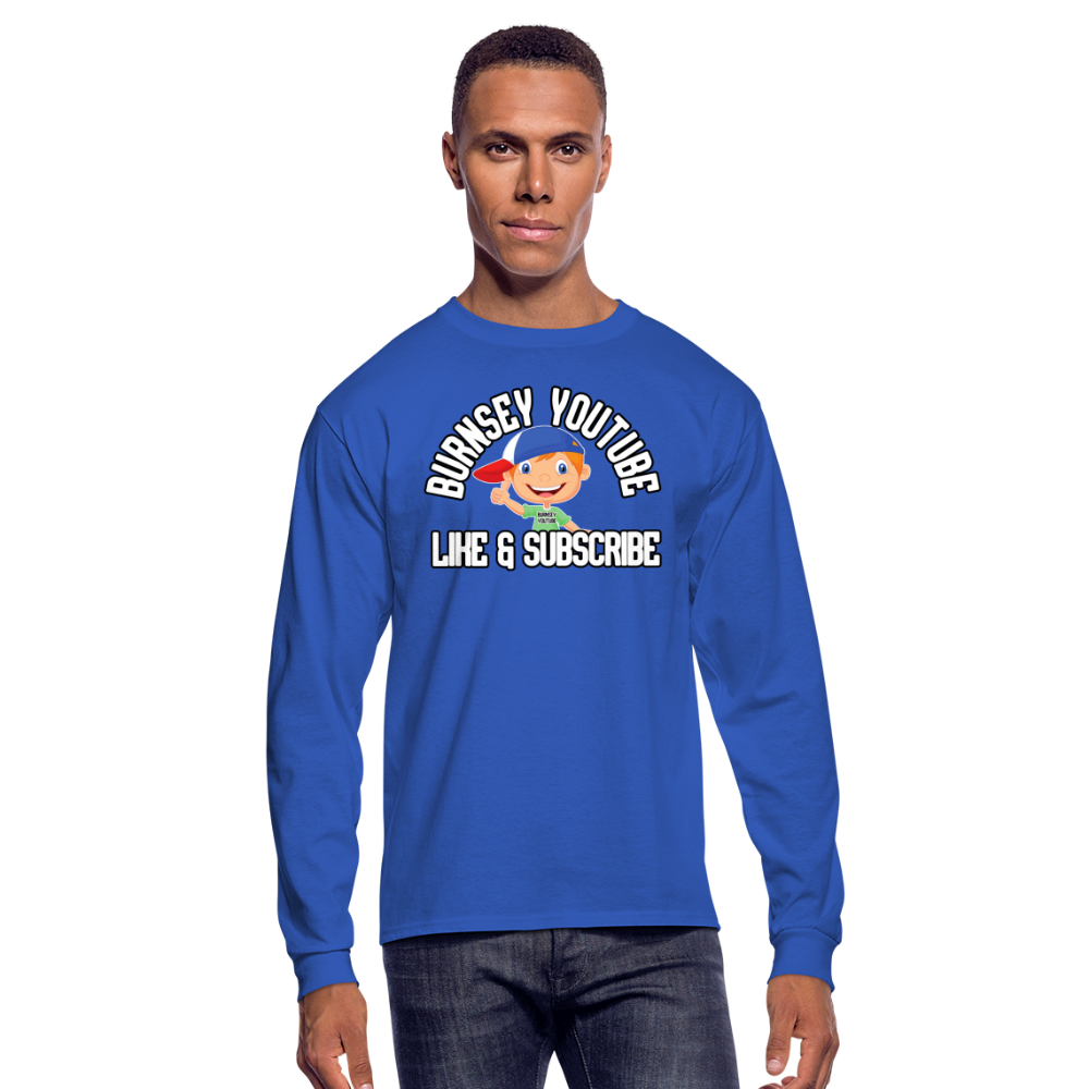 Burnsey YouTube | Long Sleeve T-Shirt - royal blue