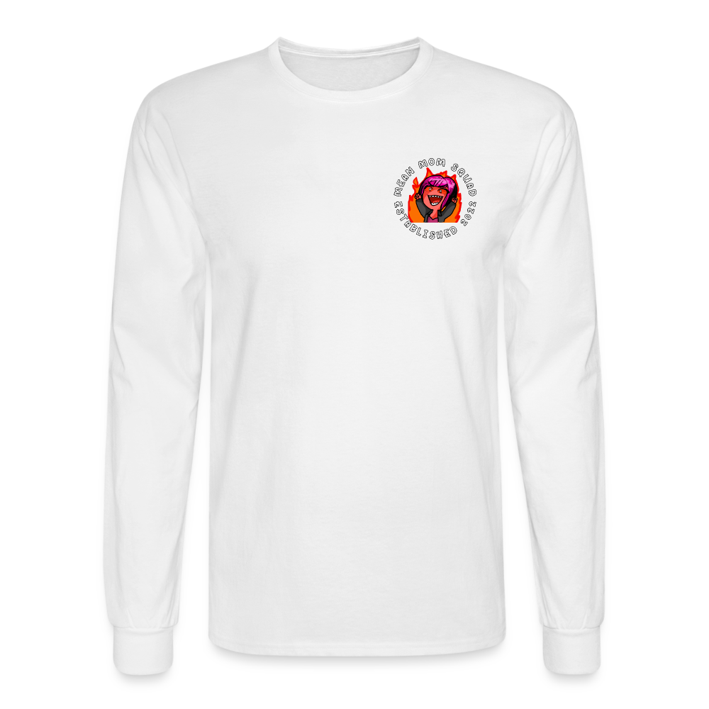 Mean Mom SQUAD Est. 2022 | Special Edition Long Sleeve Shirt - white