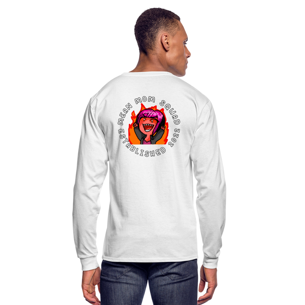 Mean Mom SQUAD Est. 2022 | Special Edition Long Sleeve Shirt - white