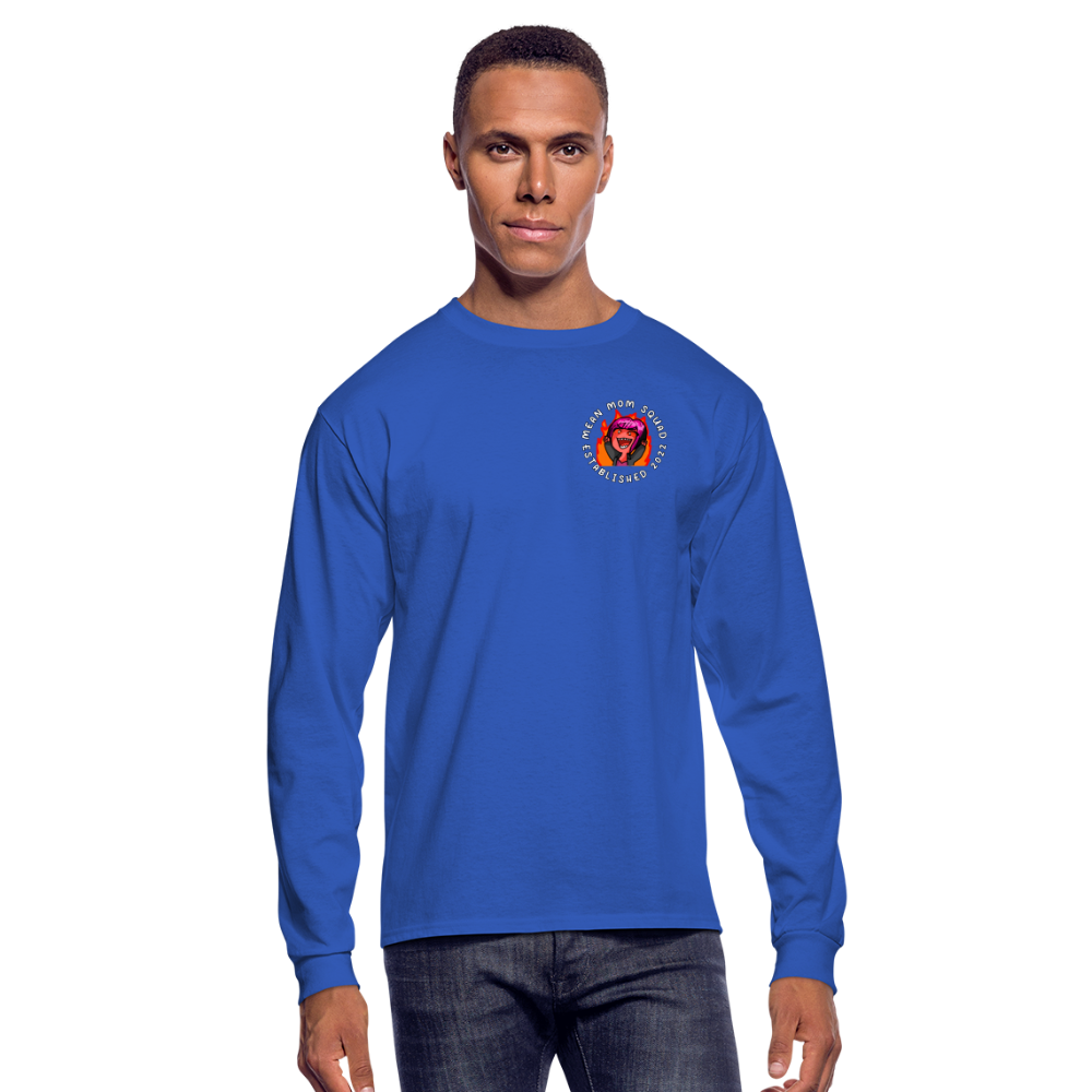 Mean Mom SQUAD Est. 2022 | Special Edition Long Sleeve Shirt - royal blue