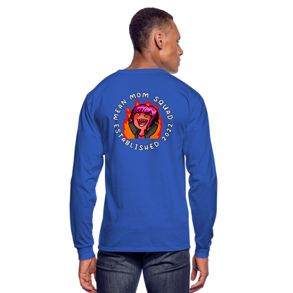 Mean Mom SQUAD Est. 2022 | Special Edition Long Sleeve Shirt - royal blue