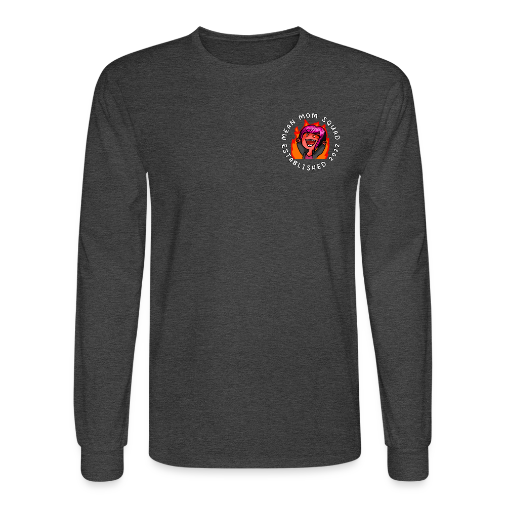 Mean Mom SQUAD Est. 2022 | Special Edition Long Sleeve Shirt - heather black