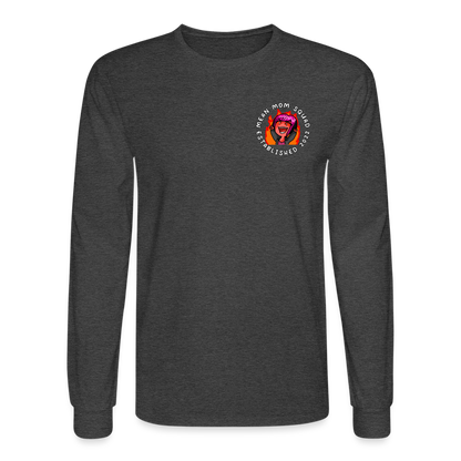 Mean Mom SQUAD Est. 2022 | Special Edition Long Sleeve Shirt - heather black