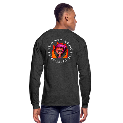 Mean Mom SQUAD Est. 2022 | Special Edition Long Sleeve Shirt - heather black