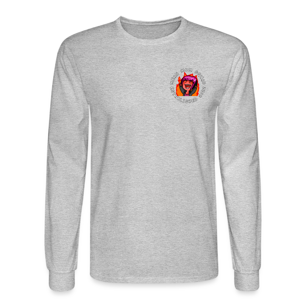 Mean Mom SQUAD Est. 2022 | Special Edition Long Sleeve Shirt - heather gray