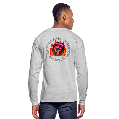 Mean Mom SQUAD Est. 2022 | Special Edition Long Sleeve Shirt - heather gray