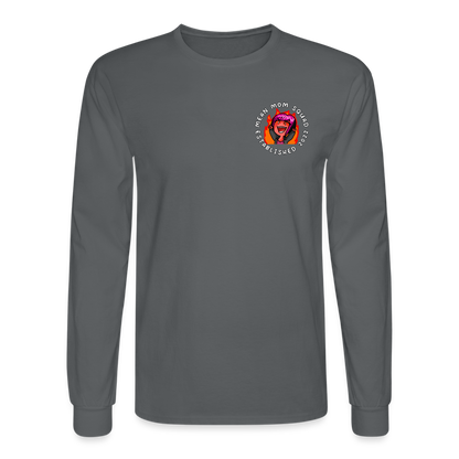 Mean Mom SQUAD Est. 2022 | Special Edition Long Sleeve Shirt - charcoal