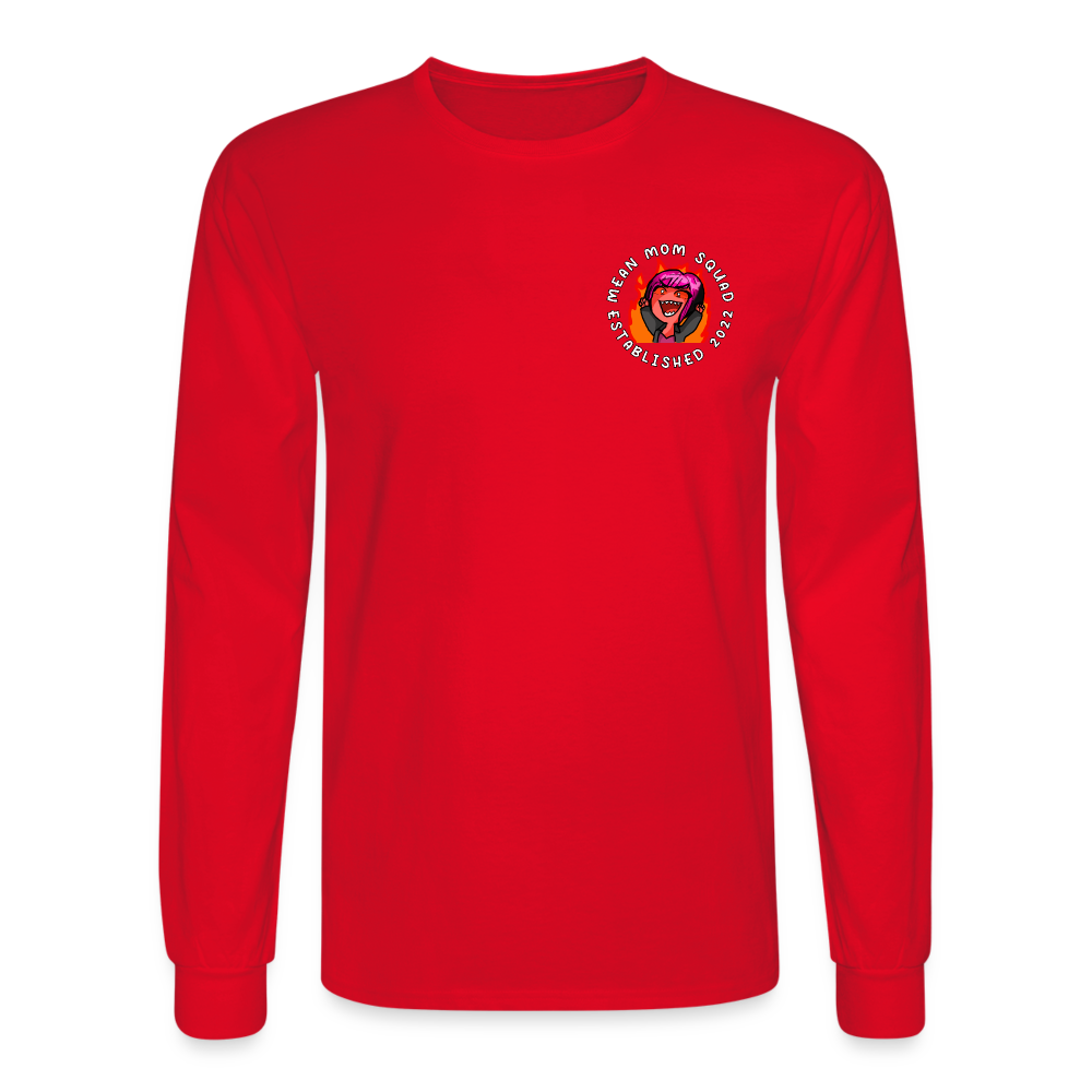 Mean Mom SQUAD Est. 2022 | Special Edition Long Sleeve Shirt - red