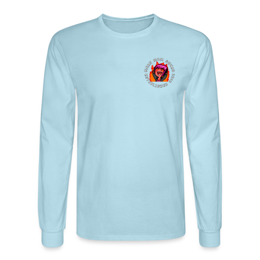 Mean Mom SQUAD Est. 2022 | Special Edition Long Sleeve Shirt - powder blue