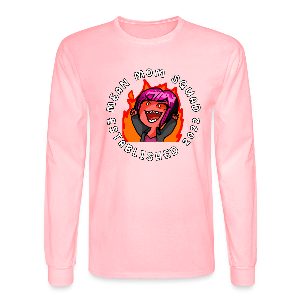 Mean Mom SQUAD Est. 2022 | Long Sleeve Shirt - pink