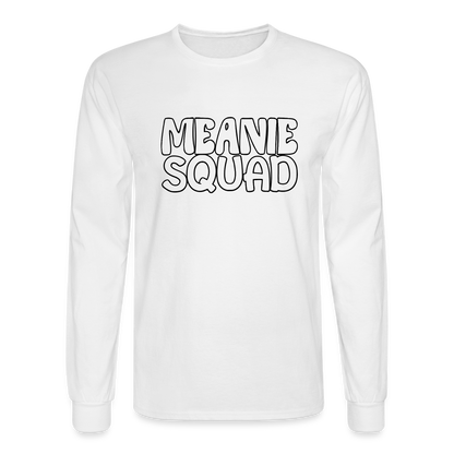 MEANIE SQUAD | Long Sleeve Shirt - white