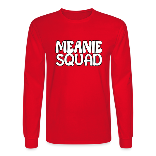 MEANIE SQUAD | Long Sleeve Shirt - red