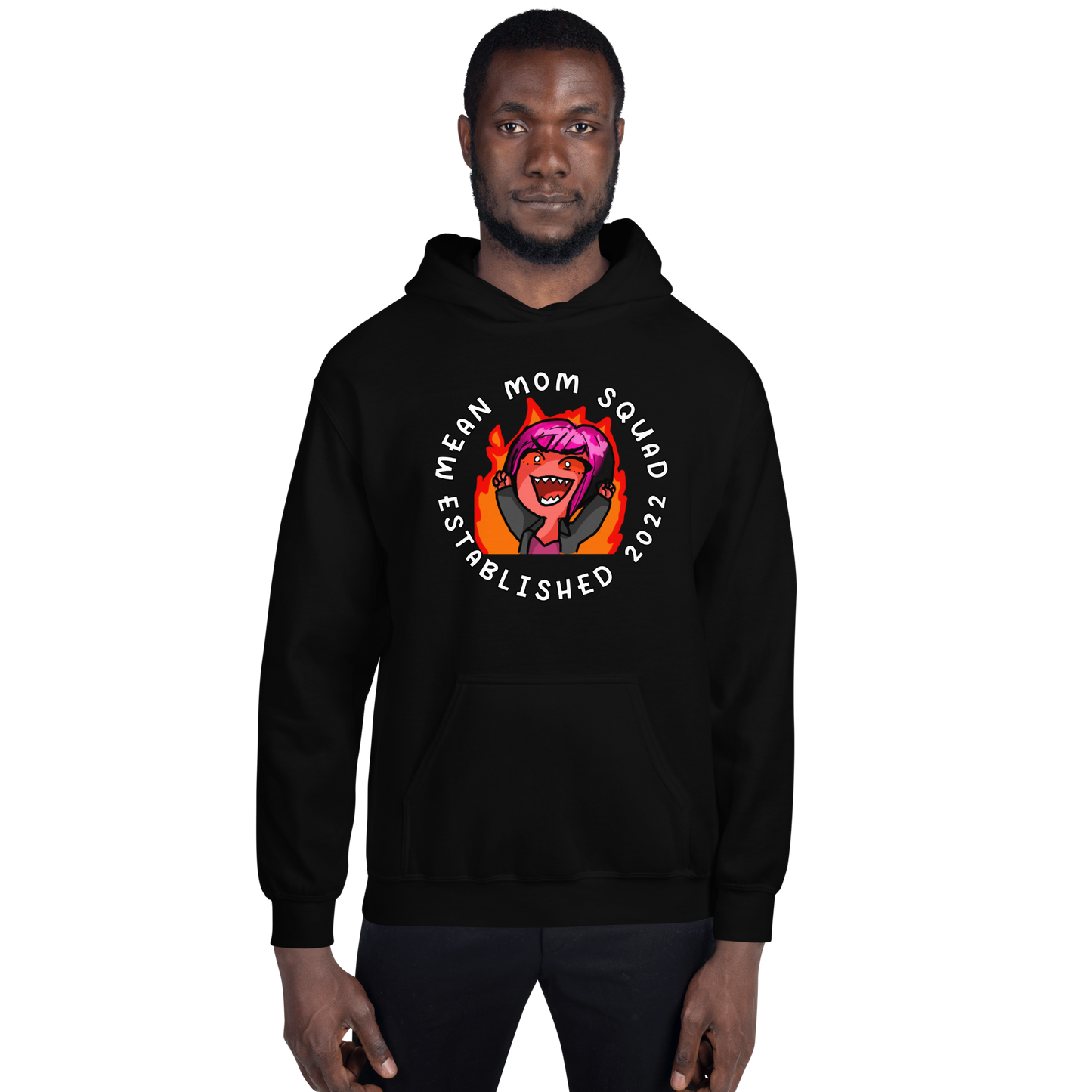 Mean Mom SQUAD Established | Adult Gamer Hoodie