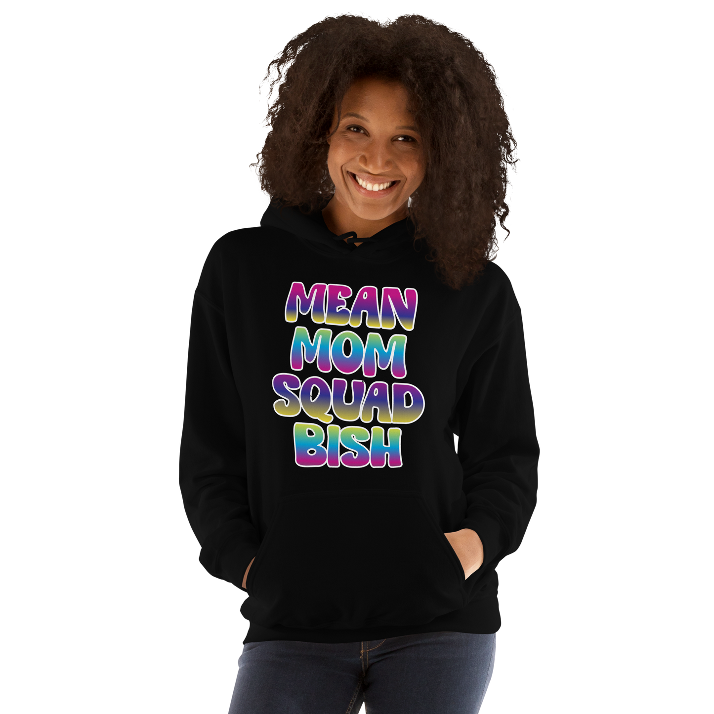 Mean Mom SQUAD BISH | Adult Gamer Hoodie