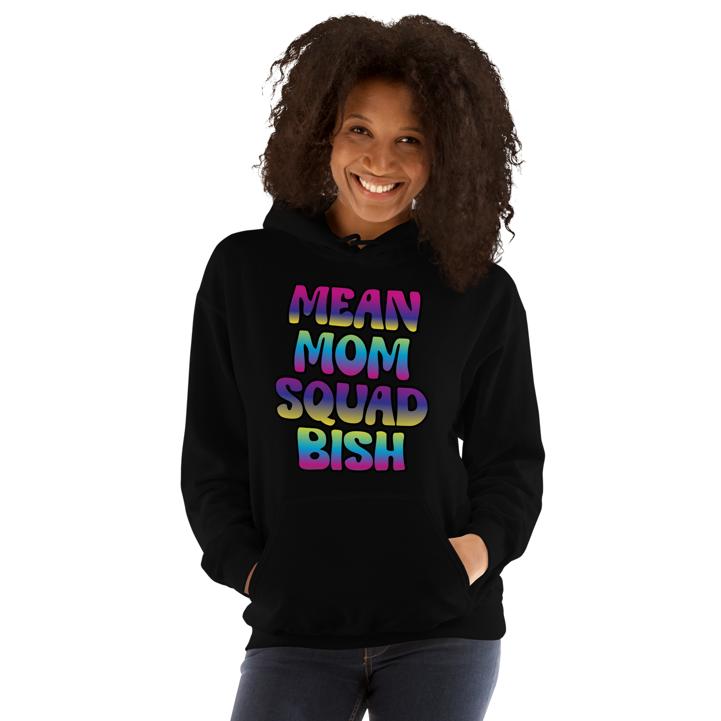 Mean Mom SQUAD BISH | Adult Gamer Hoodie