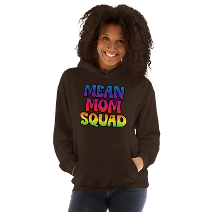 Mean Mom SQUAD | Colorful Adult Gamer Hoodie