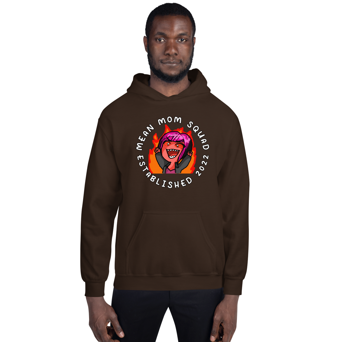 Mean Mom SQUAD Established | Adult Gamer Hoodie