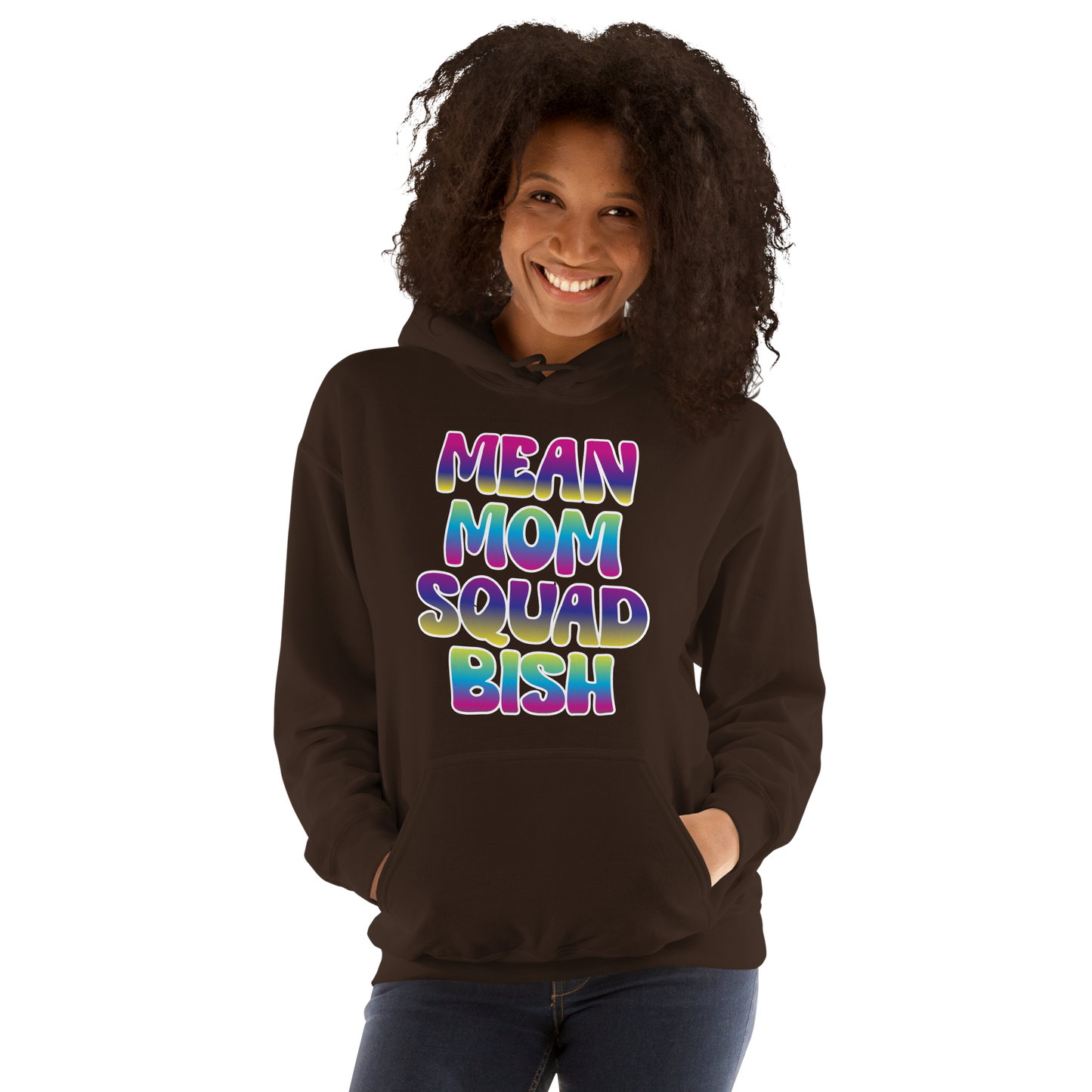 Mean Mom SQUAD BISH | Adult Gamer Hoodie