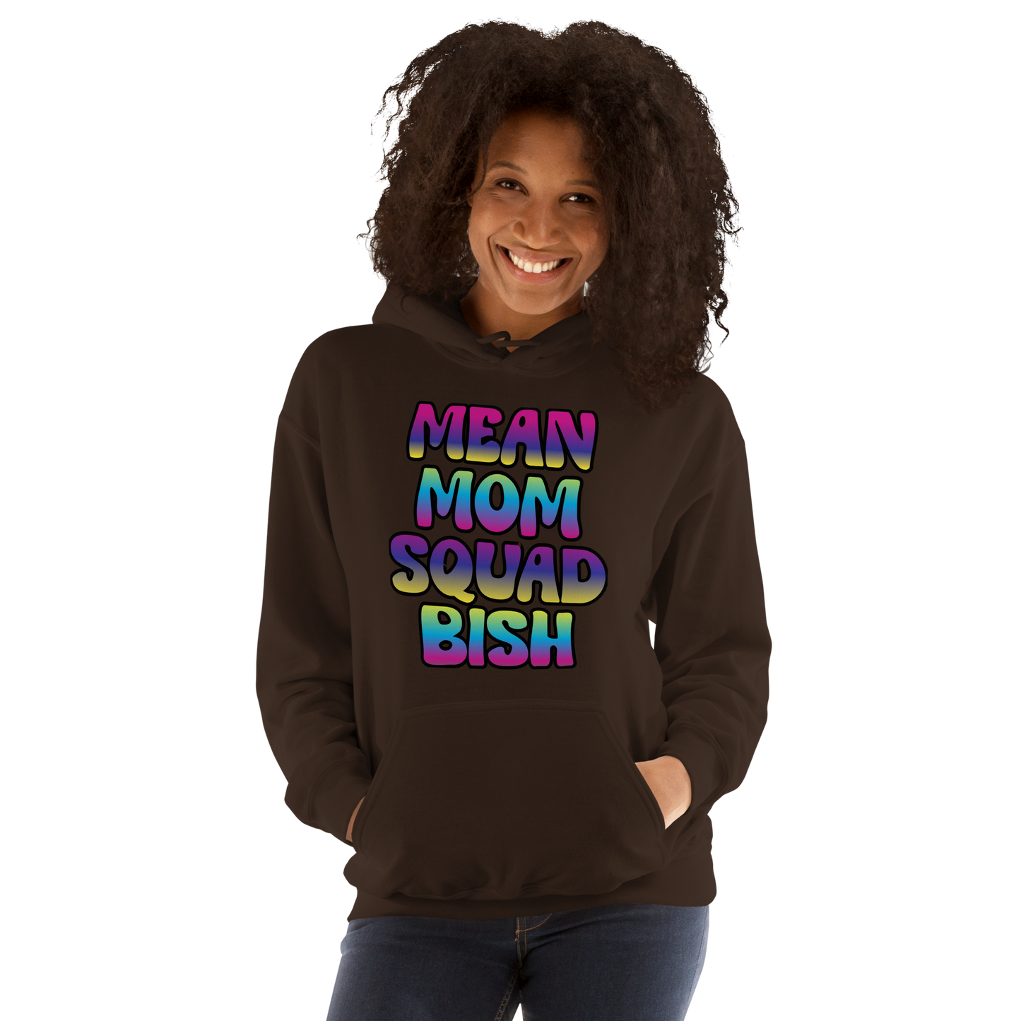 Mean Mom SQUAD BISH | Adult Gamer Hoodie