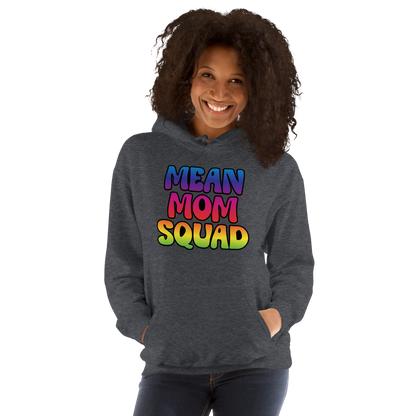 Mean Mom SQUAD | Colorful Adult Gamer Hoodie