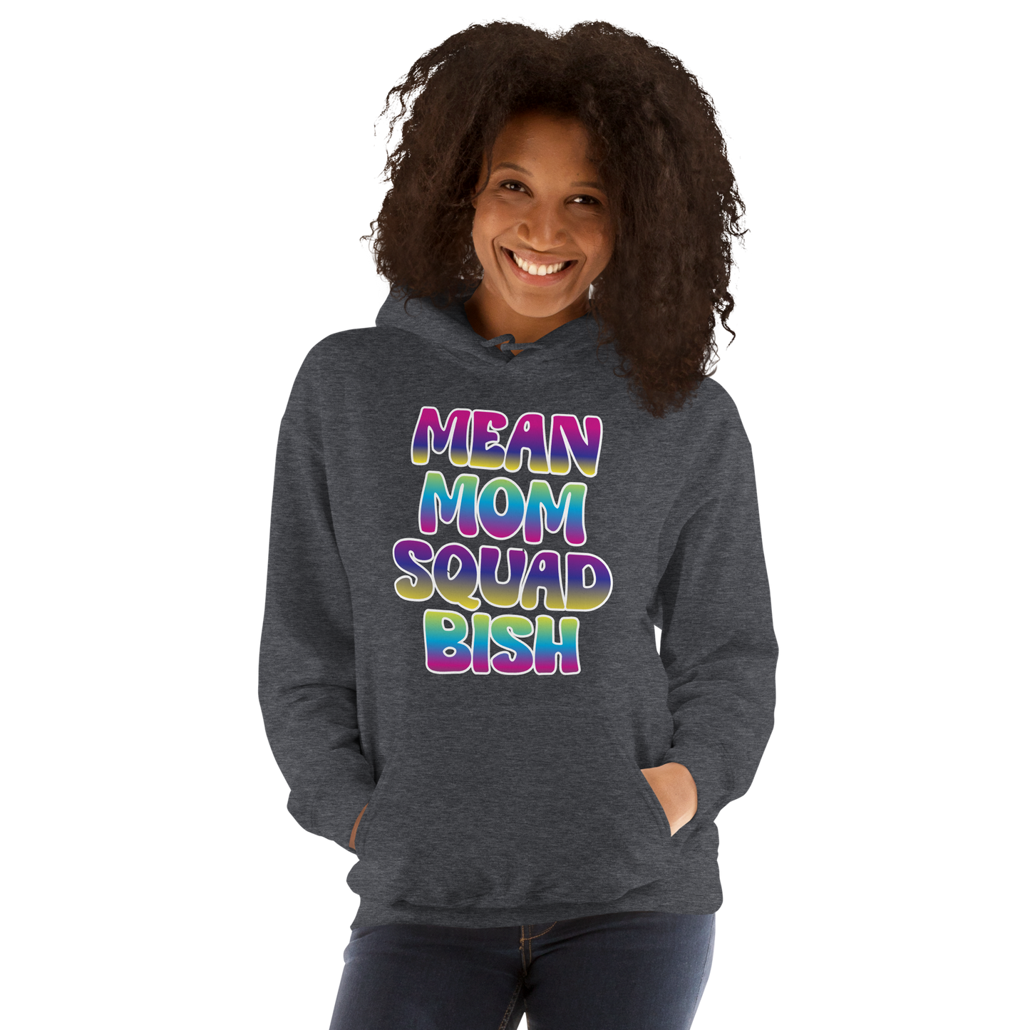 Mean Mom SQUAD BISH | Adult Gamer Hoodie