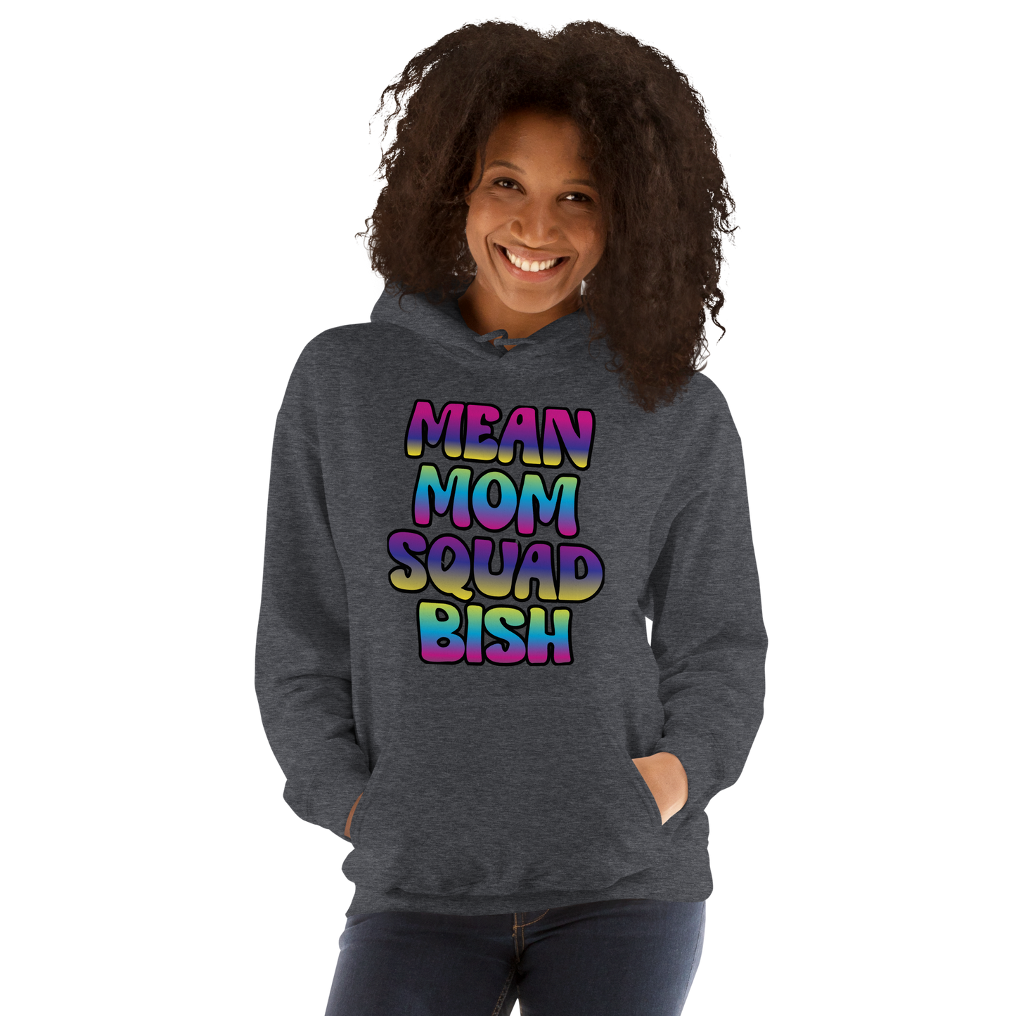 Mean Mom SQUAD BISH | Adult Gamer Hoodie