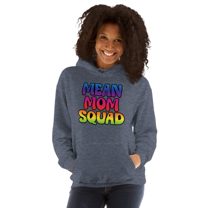 Mean Mom SQUAD | Colorful Adult Gamer Hoodie