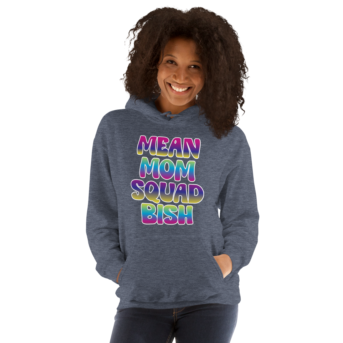 Mean Mom SQUAD BISH | Adult Gamer Hoodie