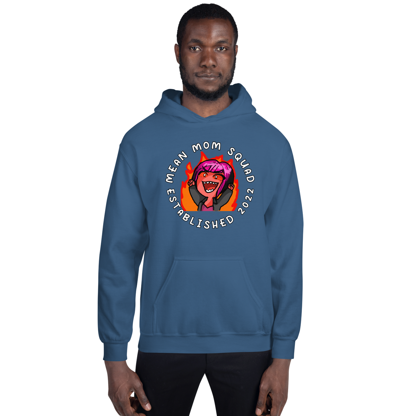 Mean Mom SQUAD Established | Adult Gamer Hoodie