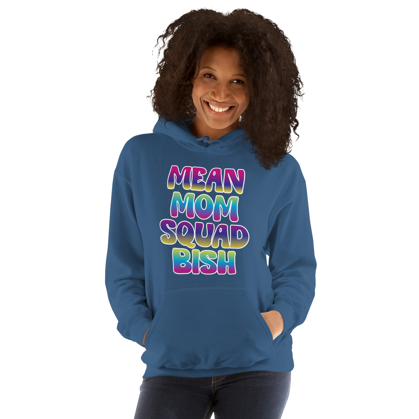 Mean Mom SQUAD BISH | Adult Gamer Hoodie