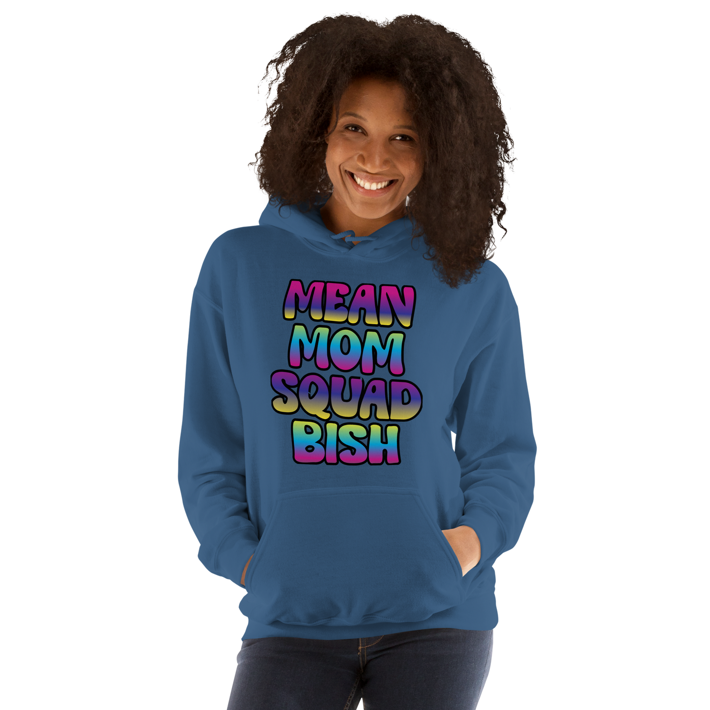 Mean Mom SQUAD BISH | Adult Gamer Hoodie